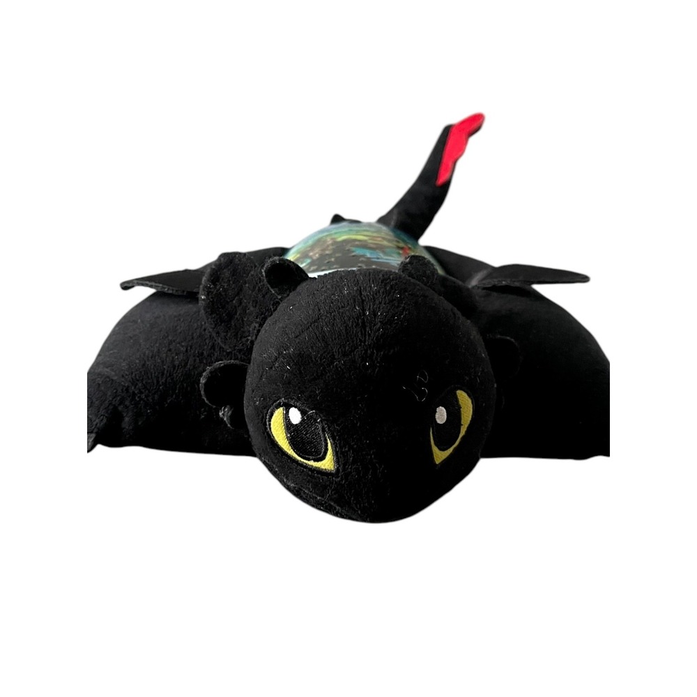 Pillow Pets Toothless Star Projector Sleeptime Plush How To Train Your Dragon - Picture 2 of 7